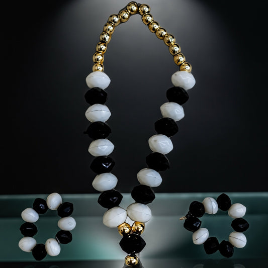 Size No. 4,5 & 6 Janmashtami Combo – Peach Mirror Work Dress, Makhan Matki, Nazar Mala, Golden Matki & Fancy Kangan Set