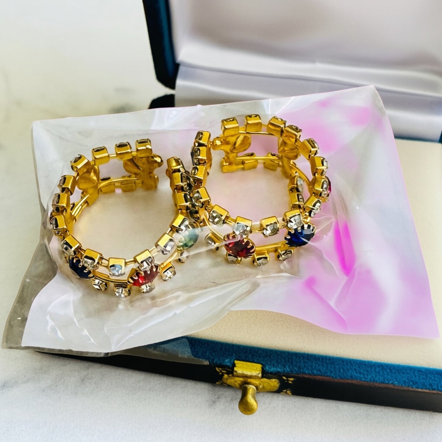 Size No. 3 & 4 Janmashtami Combo – Makhan Matki, Nazar Kada Mala, Golden Matki & Designer Kangan Set