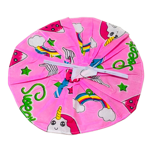 Combo of 3 Cartoon-Print Cotton Laddu Gopal Dresses | Unicorn & Fun Designs | Summer Daily Wear Poshak (Size 0–4)